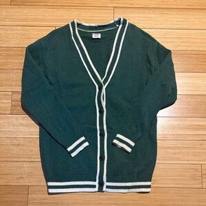 Aritzia Sunday Best Green Cardigan